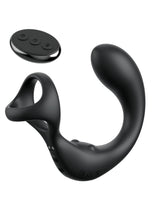 Load image into Gallery viewer, Anal Fantasy Elite Ass-Gasm Taint-Alizer Rechargeable Silicone Prostate Stimulator - Black
