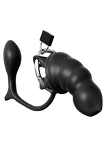 Load image into Gallery viewer, Anal Fantasy Elite Silicone Ass Gasm Cock Blocker Chastity Cage
