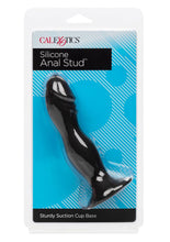 Load image into Gallery viewer, Anal Stud Silicone Probe - Black - 5.5in
