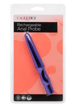 Load image into Gallery viewer, Anal Toys Rechargeable Silicone Anal Probe - Purple
