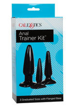 Load image into Gallery viewer, Anal Trainer Kit Anal Plug - Black

