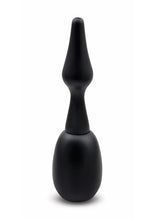 Load image into Gallery viewer, Aquaclean 150ml One Way Valve Douche with Butt Plug Nozzle - Black
