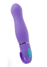 Load image into Gallery viewer, Aria Exciting AF Silicone Rechargeable Vibrator - Blue/Indigo
