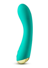 Load image into Gallery viewer, Aria Luscious AF Silicone Vibrator - Teal
