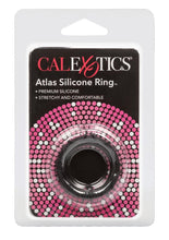 Load image into Gallery viewer, Atlas Silicone Cock Ring - Black
