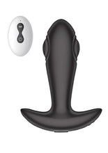 Load image into Gallery viewer, Atomic Tapping Rechargeable Silicone Anal Plug - Black
