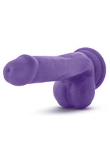 Load image into Gallery viewer, Au Naturel Bold Delight Dildo with Suction Cup - Purple - 6in
