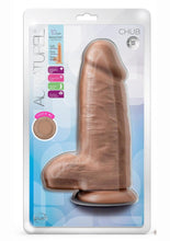 Load image into Gallery viewer, Au Naturel Chub Dildo with Suction Cup - Caramel - 10in
