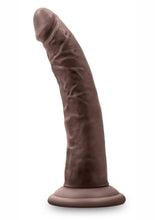 Load image into Gallery viewer, Au Naturel Jack Dildo with Suction Cup - Chocolate - 7in
