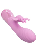 Load image into Gallery viewer, Aura Dual Flutter Rechargeable Silicone Rabbit Vibrator
