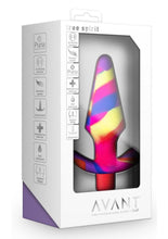 Load image into Gallery viewer, Avant Free Spirit Scarlet Silicone Vibrating Anal Plug - Multicolor
