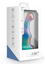 Load image into Gallery viewer, Avant Opal Dreams Silicone Dildo - Aqua/Blue
