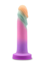 Load image into Gallery viewer, Avant Sunrise Gaze Silicone Dildo - Sherbet - Multicolor
