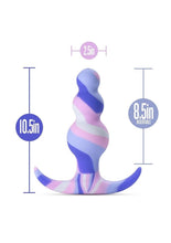 Load image into Gallery viewer, Avant Twilight Blue Silicone Anal Plug
