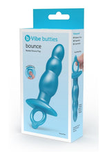 Load image into Gallery viewer, B-Vibe Bounce Silicone Plug - Blue

