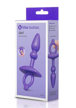 Load image into Gallery viewer, B Vibe Butties Dart Silicone Anal Plug - Purple
