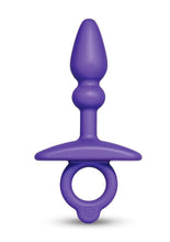 Load image into Gallery viewer, B Vibe Butties Dart Silicone Anal Plug - Purple
