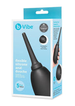 Load image into Gallery viewer, B-Vibe Flexible Silicone Anal Douche - Black
