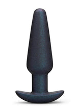 Load image into Gallery viewer, B-Vibe Hefty Weighted Silicone Anal Plug - Black
