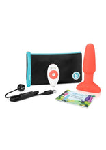 Load image into Gallery viewer, B-Vibe Rimming Plug 2 Rechargeable Silicone Anal Plug with Remote
