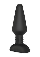 Load image into Gallery viewer, B-Vibe Rimming Plug XL Rechargeable Silicone Anal Plug - Black - XLarge

