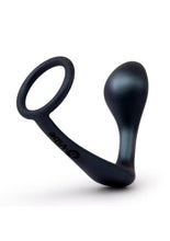 Load image into Gallery viewer, B-Vibe Ringer Silicone C-Ring and Plug - Black

