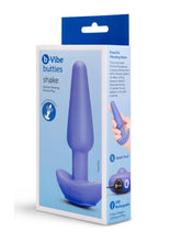 Load image into Gallery viewer, B-Vibe Shake Slimline Vibrating Silicone Anal Plug - Blue
