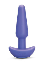Load image into Gallery viewer, B-Vibe Shake Slimline Vibrating Silicone Anal Plug - Blue

