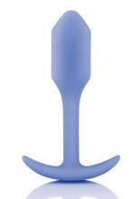 Load image into Gallery viewer, B-Vibe Snug Plug 1 Silicone Weighted Butt Plug - Purple/Violet
