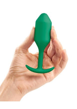 Load image into Gallery viewer, B-Vibe Snug Plug 2 Silicone Weighted Anal Plug
