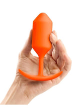 Load image into Gallery viewer, B-Vibe Snug Plug 3 Silicone Weighted Anal Plug
