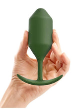 Load image into Gallery viewer, B-Vibe Snug Plug 4 Silicone Weighted Anal Plug
