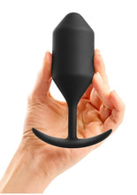 Load image into Gallery viewer, B-Vibe Snug Plug 4 Silicone Weighted Anal Plug
