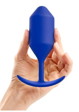 Load image into Gallery viewer, B-Vibe Snug Plug 4 Silicone Weighted Anal Plug
