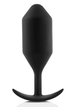Load image into Gallery viewer, B-Vibe Snug Plug 5 Silicone Weighted Anal Plug - Black
