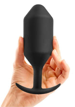 Load image into Gallery viewer, B-Vibe Snug Plug 6 Silicone Weighted Anal Plug
