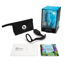 Load image into Gallery viewer, B-Vibe Snug and Tug Silicone Cock Ring and Anal Plug
