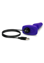 Load image into Gallery viewer, B-Vibe Trio Plug Rechargeable Silicone Anal Plug with Remote Control
