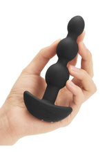 Load image into Gallery viewer, B-Vibe Triplet Anal Beads Rechargeable Silicone Beads with Remote Control
