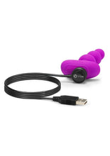 Load image into Gallery viewer, B-Vibe Triplet Anal Beads Rechargeable Silicone Beads with Remote Control
