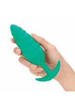 Load image into Gallery viewer, B-Vibe Twist Textured Rechargeable Silicone Anal Plug
