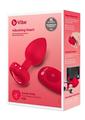 Load image into Gallery viewer, B-Vibe Vibrating Heart Shape Jewel Rechargeable Silicone Anal Plug with Remote
