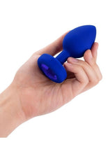 Load image into Gallery viewer, B-Vibe Vibrating Jewel Plug Rechargeable Silicone Anal Plug with Remote
