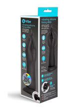 Load image into Gallery viewer, B-Vibe Vibrating Silicone Fisting Dildo - Chocolate
