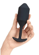 Load image into Gallery viewer, B-Vibe Vibrating Snug Plug 4 Rechargeable Silicone Anal Plug
