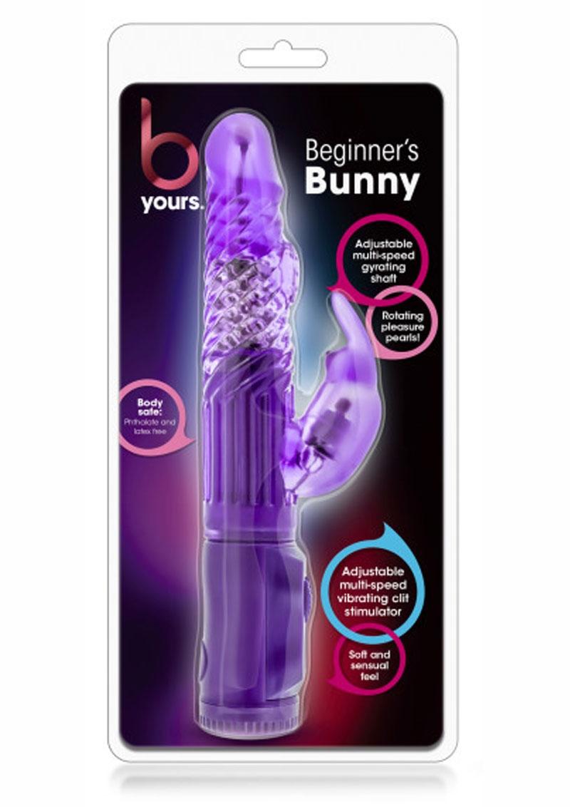 B Yours Beginner's Bunny Rabbit Vibrator – Pleasures & Treasures