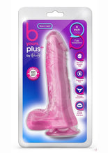 Load image into Gallery viewer, B Yours Plus Rock N&#39; Roll Realistic Dildo with Balls - Pink - 8in
