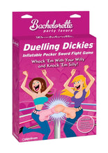 Load image into Gallery viewer, Bachelorette Party Favors Duelling Dickies Inflatable Pecker Sword Fight Game
