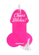 Load image into Gallery viewer, Bachelorette Party Favors Pecker Party Flask - Pink/White
