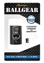 Load image into Gallery viewer, Ballgear Iron Max Ball Stretcher with D-Ring - Black
